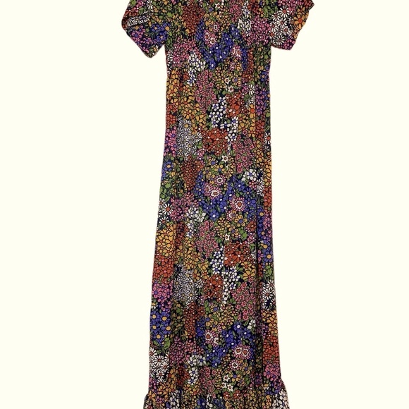 Vintage Vanity Fair Smocked Dress Size Medium - Picture 5 of 16